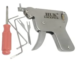 Huk Lock Pick Gun Locksmith Tools Lock Pick Set Door Lock Aption Tool Bump Badlock212y