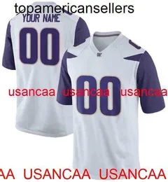 Bordado personalizado Washington Huskies Football Jersey Cualquier número de nombre Hombres Mujeres Jóvenes XS-5XL 6XL Jersey