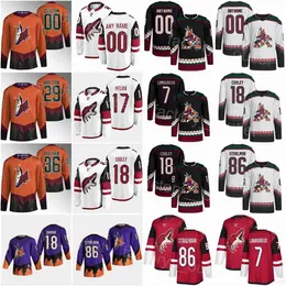 Arizona Hockey''nhl''Coyotes 16 Andrew Ladd Jersey Reverse Retro 70 Karel Vejmelka 17 Alex Galchenyuk 18 Logan Cooley 7 Maveric Lamoureux