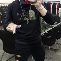 2022 Felpa con cappuccio da uomo con motivo Lettere Felpa con cappuccio Felpa con cappuccio Terry Maglioni di alta qualità Felpe con cappuccio stile autunno primavera Pullover Taglia S-5XL