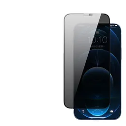 iPhone 용 Full Glue Privacy Screen Protector Film Samsung Galaxy A02S A03S A12 A32 A52 A72 4G 5G 9H Tempered Glass