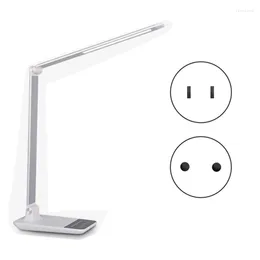 Lampy stołowe wielofunkcyjne przenośne z ochroną oka studium Business Light Lampa dla domowego biura US Plug