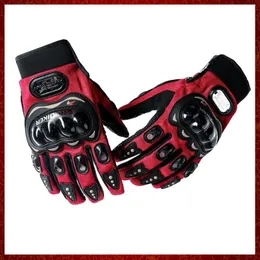 ST453 Motorcykelhandskar med skyddande insatser parar Red L XL Street Gear Equipments Parts