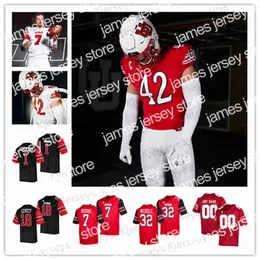 Fútbol Hombres personalizados Utah Utes Camiseta de fútbol NCAA Devin Lloyd Zack Moss Brant Kuithe Charlie Brewer Cameron Rising Tavion Thomas Mica