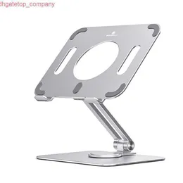 Bil Aluminium Tablet Stand Laptop Stand Riser Foldbar 360 Rotation Heat Notebook Support Laptop Base för MacBook Holder Bracket