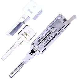 Lishi HU64 2 in 1 Car Door Lock Pick and Decoder Unlock BWM Lock Pick Sets235N