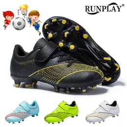 Dress Shoes Kids Soccer AGTF Football Boots Professional Cleats Grass Training Sport Footwear Boys Outdoor Futsal Soocer 30-38 221125