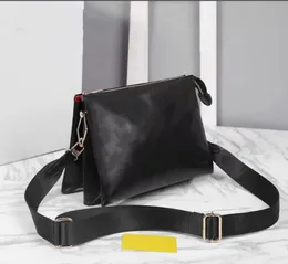 Designerskie coussin torebki torebki torebki luksusowe lady ramię crossbody portfel posłańca skóra wytłoczona