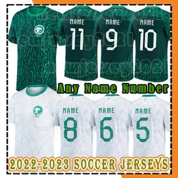 2022-2023 Arabia Soccer koszulki narodowe Forsberg Salem al Dawsari Abudullah Alhamddan Firas Albiakan Arabia Yasir Sultan 22-23 Football Shirt Mundors