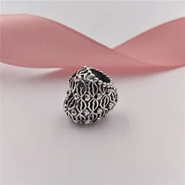 925 Sterling Silver Beads Love And Kisses Charms Adatto per bracciali gioielli stile Pandora europeo Collana 796564 AnnaJewel