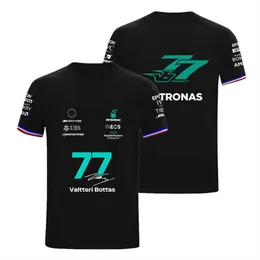 T-shirt maschile maschile lussuoso Petronas marca felpe a magliette Mercedes F1 Formula 1 Racing Women T-shirt casual manica lunga T-shirt Benz Lewis Hamilton Team Sayp