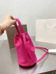 Canvas Mini Bucket Bag Womens Luxurys Designers Shoulder Crossbody Handbag Wallets Ladies Clutch Tote Female Purses 221128