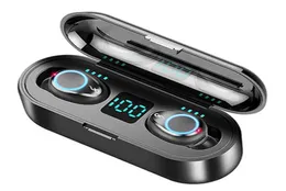 2021 F9 Mini Wireless Headset Bluetooth 50 TWS Kopfhörer HiFi Inar Sports Running Headphones für iPhone Samsung Huawei6296616