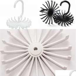 Hängare rack kompakta hållare 15 20 klor roterbara ställningar miniatyr svarta vita smycken enkelhet utställning rack badrum 0 95 dhz4a