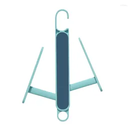 Clothing Storage Q9QF Shoe Rack Hook Multifunctional Vertical Outdoor Balcony Hanger Bathroom Window Sill With Double Hooks For Drying