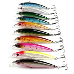 Köder lockt Jerkbait Minnow Kunstköder Set Wobbler für Hecht Trolling Barsch Crankbait Karpfen Angelköder Kit Swimbait Tackle Baubles 221128