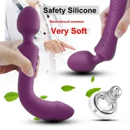 SS22 Massageador de brinquedos Sexo Flxur 2022 Av Vibrator Toys for Woman Magic Magic Wand Clitoris Estimulador adultos G Produtos vibratórios de ponto