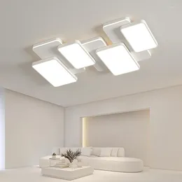 Kronleuchter LED-Kronleuchter für Wohnzimmer, Esszimmer, Schlafzimmer, Arbeitszimmer, Balkon, Deckenleuchte, rund/quadratisch, modern