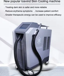 Máquina de terapia de viento fría profesional de la máquina Coolpuls Coolpuls Uso con dispositivo láser Sistema de enfriamiento de aire de hielo para el alivio del dolor La piel enfriador durante el tratamiento con láser