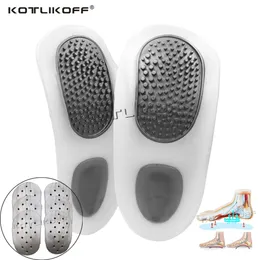 Shoe Parts Accessories 1 Pair practical durable flat feet knock knees plantar ortics inserts breathable arch support insoles with 8 correction pads 221125