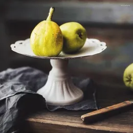 Plates 소모자 스낵 플레이트 서비스 DE Table Assiette 소품 딤섬 문학 웨딩 장식 세라믹