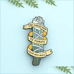 دبابيس دبابيس دبابيس من فضلك لا تتحدث الهراء الإبداعي مجردة البحر الكرتون سبيكة Brooch Funny Modergel Lapel Pin Col Dhgarden DHPX6