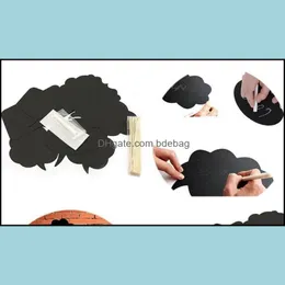 Inne imprezy imprezowe dostawy okna dialogowego DIY Party Flaky Clouds Prop Funny Originalty Blackboard Wedding Scena nieruchomość Sprzedaj We Dhbud