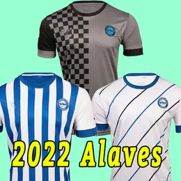 22 23 Deportivo Alaves voetbalshirts 2022 2023 Home and Away Third Jersey Centenary Camiseta de futbol Pere pons Lucas Joselu Laguardia voetbal shirts