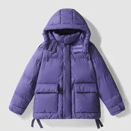 Mens Down Parkas Modna nastolatki Losuje koreański styl chłodny trend z kapturem płaszcz z kapturem bawełniany wyściełany kurtka dla mężczyzn w jesieni i zimowej 221128