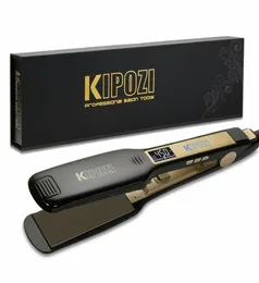 Kipozi Hair Fortener Flat Iron Tormaline Professional Culer Salon Steam Care 2202115837627