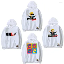 Hoodies masculinos gamestop sudadera hombre hip hop branco capuz de grande tamanho Women wallstreetbets adultos moletons harajuku streetwear