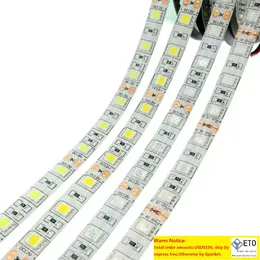 LED 스트립 5050 5630 DC12V Flexible 60LEDSM IP20 IP65 방수 16.4 피트 흰색 빨간색 파란색 유연성 장식 스트립