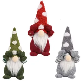 Noel dekorasyonları gnome Santa Faceless Bebek Merry Elf Cüce Dekorasyon Sevgililer Günü Ev Süsleri 221128