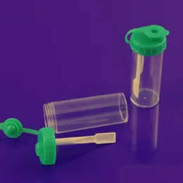 Altri accessori per fumatori Mini portatile in plastica Snuff Snorter Sniffer Pala Cucchiaio Scoop Contenitore Bottiglia Barattolo di stoccaggio Innovativo Des Dhsyl