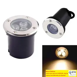 Waterproof Led Underground Light Outdoor Buried Garden Path Spot Recessed Inground Lighting 1W 3W IP67 Landscape Lamp