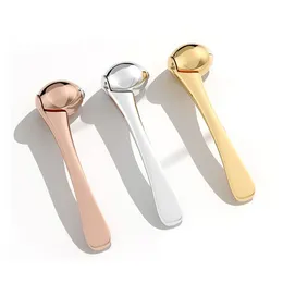 Metal Eye Cream Sticks Party Favor Ball Massage Stick Multi Functional Face Cream Spoon Wholesale