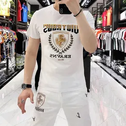 2022 High Street Summer T Shirt Mens Womens Designers Thirts Tees Tees Tops Man Shirt Disual Luxurys Clothing Streetwear Shorts Sleeve Tshirts Size S-5XL