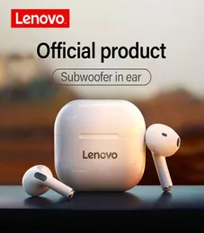 Originele Lenovo LP40 Wireless hoofdtelefoon TWS Bluetooth oortelefoons Touch Control Sport Headset Stereo oordopjes voor telefoon Android9272874