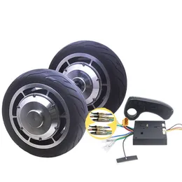 10 inch 24v150w 36v250w DC brushless gear motor high torque 22N.M single axis low speed 5KM/H hub AGV robot