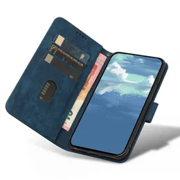 Étuis en cuir pour Xiaomi 13 11 POCO X4 M4 F4 Redmi 10C 10A Note 12 11 11E K60 Pro Plus 5G 4G PU portefeuille coque de téléphone à rayures