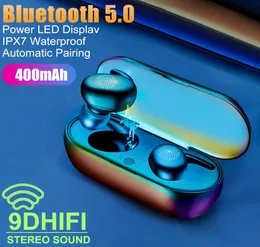 Y30 Kablosuz TWS Spor Kulaklıkları Kulaklıklar Touch Bluetooth 50 Kulaklık Hifi Samsung için mikrofon ile su geçirmez Samsung Xiaomi4901967