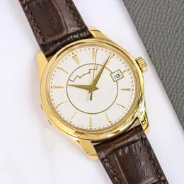 Orologio da uomo con movimento meccanico automatico, orologi da polso da lavoro con zaffiro da 38 mm, orologio da polso di stilista Montre De Luxe