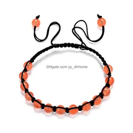 Charm armband ￤delsten sten v￤vande armband tigrar ￶ga armband mode charm smycken yoga energi armband unisex 6mm p￤rlor dropp deli dhm9n