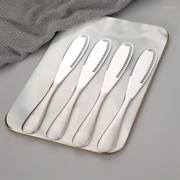 أدوات المائدة مجموعات غرب زبدة سكين الخبز الفولاذ المقاوم للصدأ حلوى المائدة المطبخ المحمولة