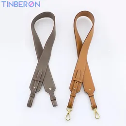 Acess￳rios para pe￧as da bolsa Tinberon Leather Strap Luxury Designer sem fivela ombro utiliz￡vel para crossbody ajust￡vel S 221129