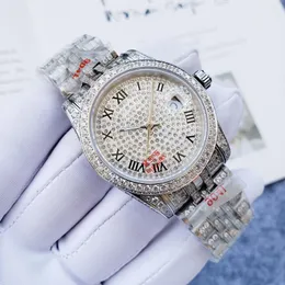 Mäns automatiska mekaniska klockor Fashion Classic Diamond 36mm 904L Designer All rostfritt stålklockor Sapphire Waterproof Watch Montre de Luxe
