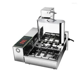 Bread Makers 2000W Commercial Doughnut Donut Fryer Machine 4-Row Mini Forming Frying