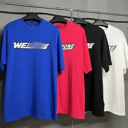 Men's T-Shirts Round Neck Short Sleeve Couple Daily Women's Top 100% Cotton black blue pink white four color cool T 22S Letter