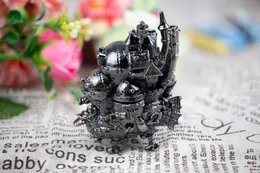 Weihnachtsdekorationen Cool Miyazaki Hayao Anime Das wandelnde Schloss 3D-Metallmodell limitierte Auflage Dekorationspuppen Kinderspielzeug Geschenk 221129