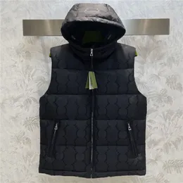 Designer Letter Down Vest Jackets For Women and Men Winter Warm Womens Coats Puffer Jacket Outerwear